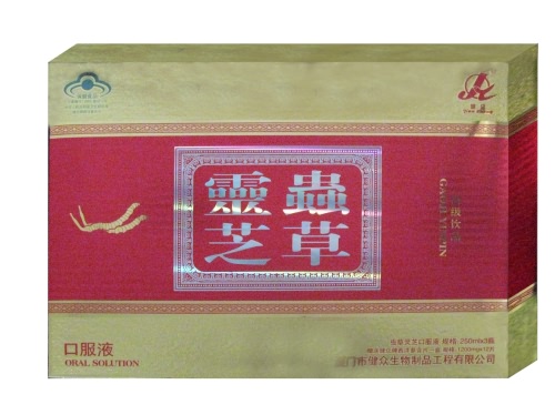 蟲(chóng)草靈芝口服液禮盒裝 
