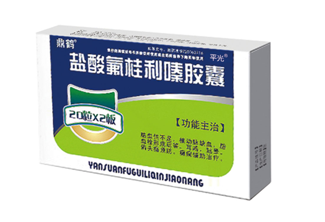 鹽酸氟桂利嗪膠囊 